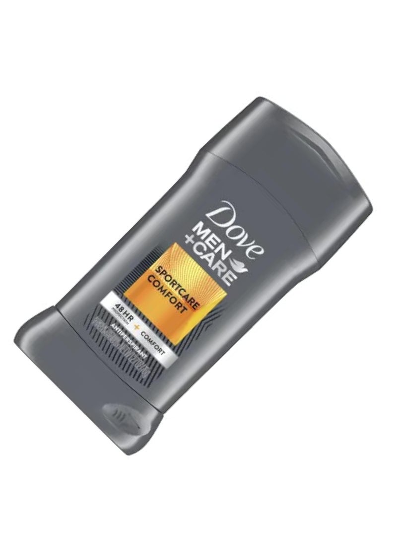 دوف مزيل عرق دوف مين + كير مضاد للتعرق مع حماية من العرق والرائحة لمدة 48 ساعة، تركيبة رياضية مريحة مضادة للتعرق غنية بفيتامين E ومرطب ثلاثي المفعول، 76 غرام، عبوة واحدة - Image 4